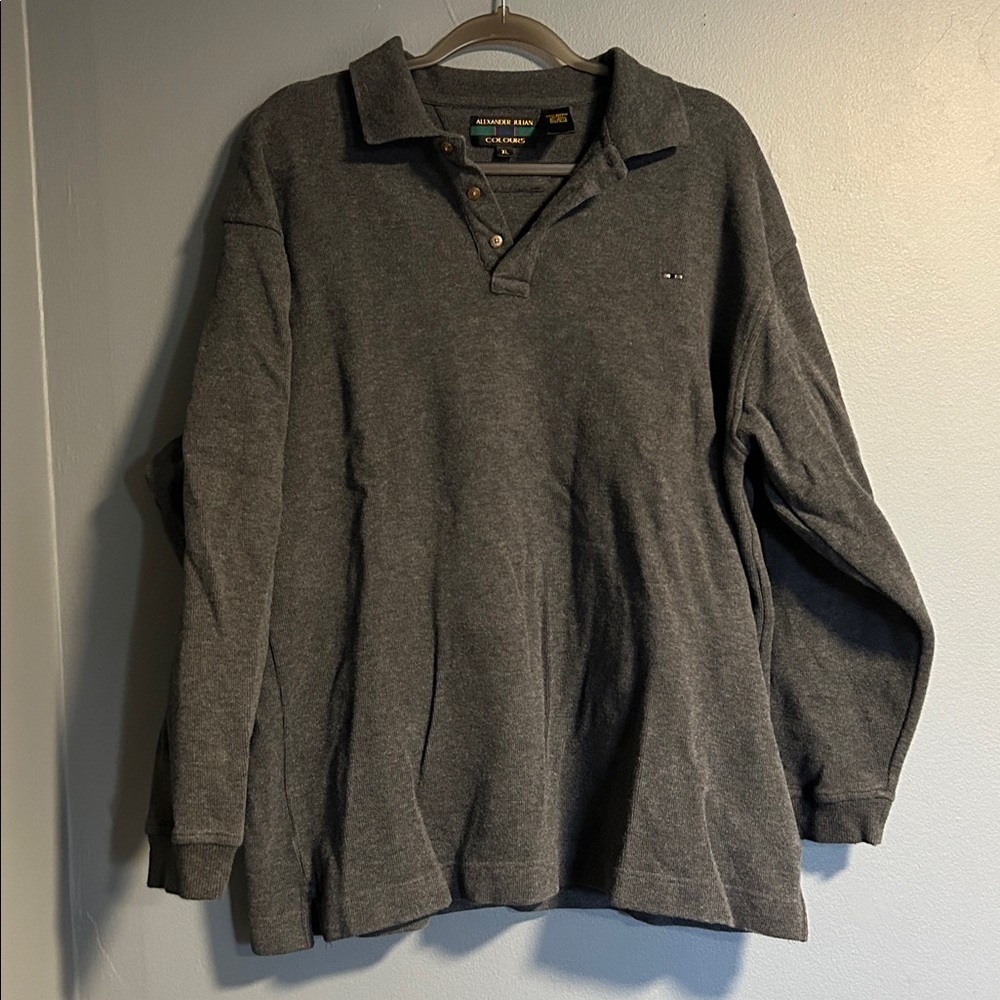Alexander Julian Colours Collared Dress Sweater